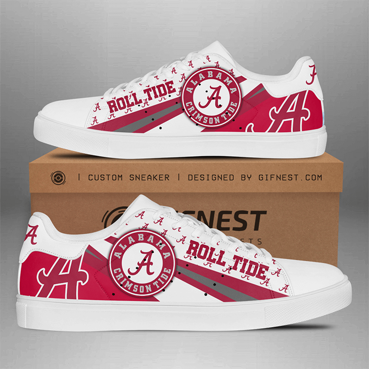 Alabama Crimson Tide Roll Tide Stan Smith Shoes