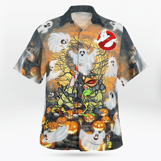 Ghost Muppers Halloween Hawaiian Shirt1
