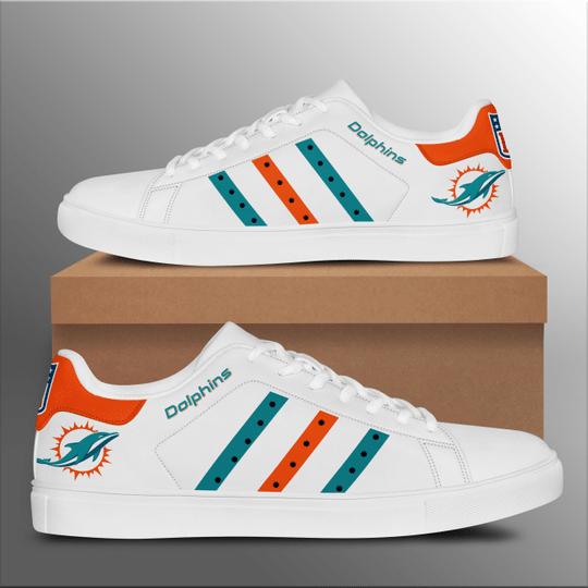 Miami Dolphins Stan Smith Low Top Shoes