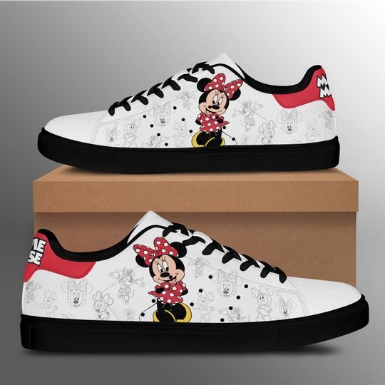 Mickey Mouse Stan Smith Low Top Shoes 1