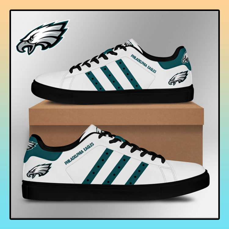 Philadelphia Eagles Stan Smith Low top shoes 1