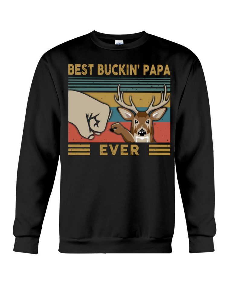 Best buckin papa ever deer shirt, hoodie 7