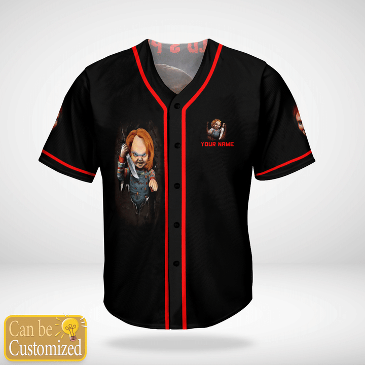 Chucky Childs Play Custom Name Baseball Jersey Shirt 1
