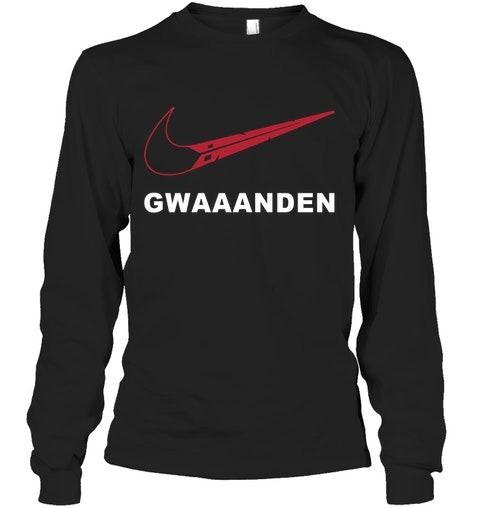 Gwaaanden red Nike Native American shirt hoodie 2