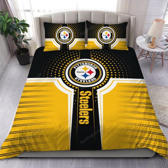 Pittsburgh Steelers Quilt Bedding Set