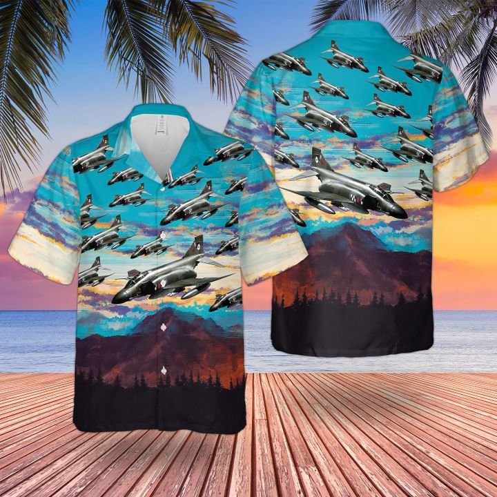 Raf Phantom FG1 Hawaiian Shirt 1