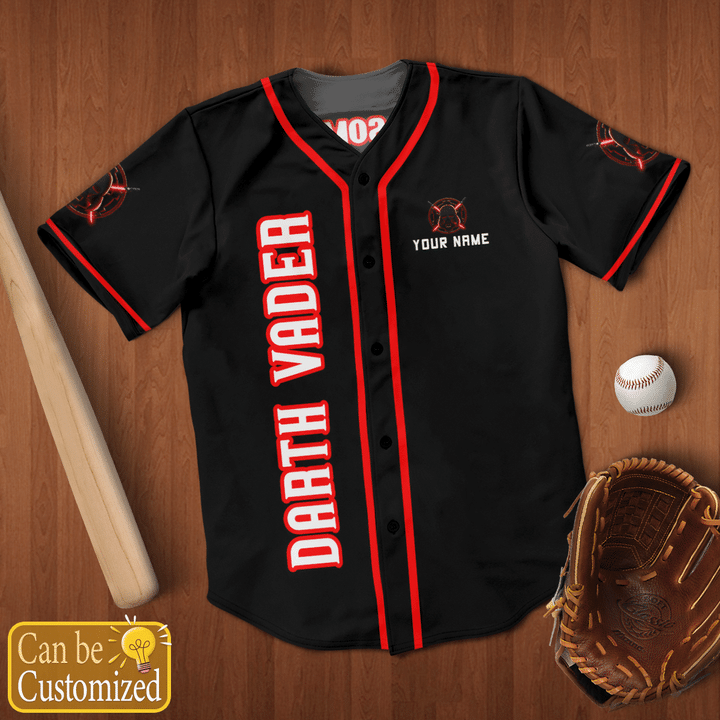 Star Wars Darth Vader Custom Name Baseball Jersey Shirt 1