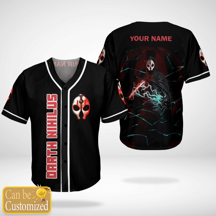Star Wars Nihilus Custom Name Baseball Jersey Shirt