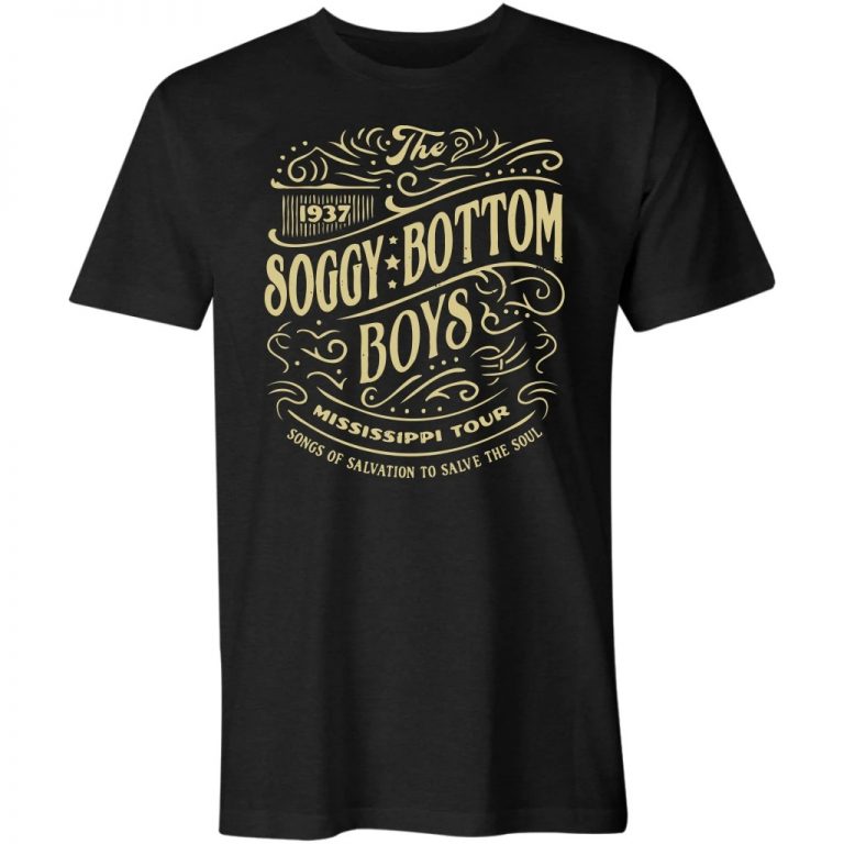 The Soggy Bottom boys Mississippi tour t-shirt 1