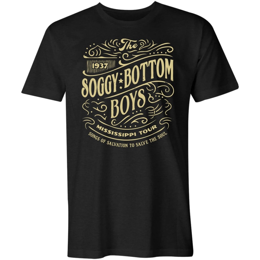 The Soggy Bottom boys Mississippi tour t shirt 1