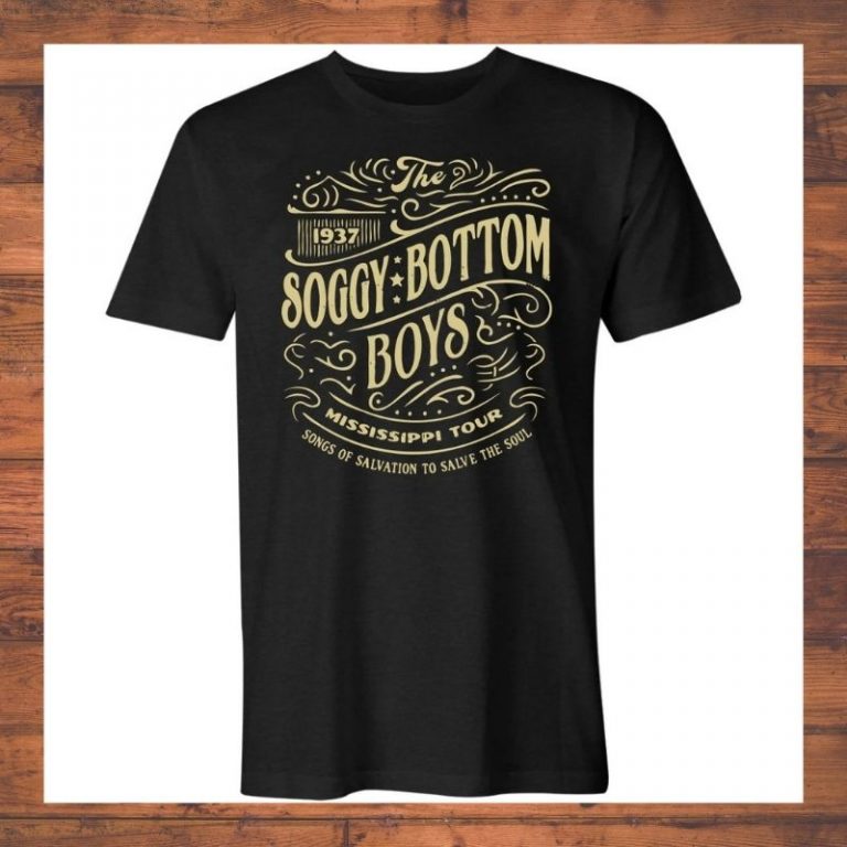 The Soggy Bottom boys Mississippi tour t-shirt 2