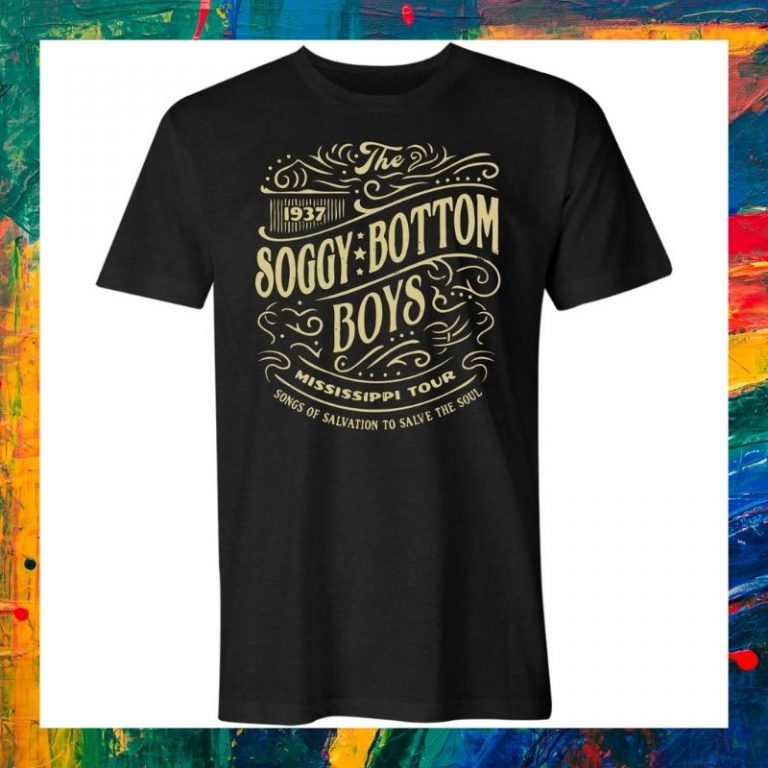 The Soggy Bottom boys Mississippi tour t-shirt 3