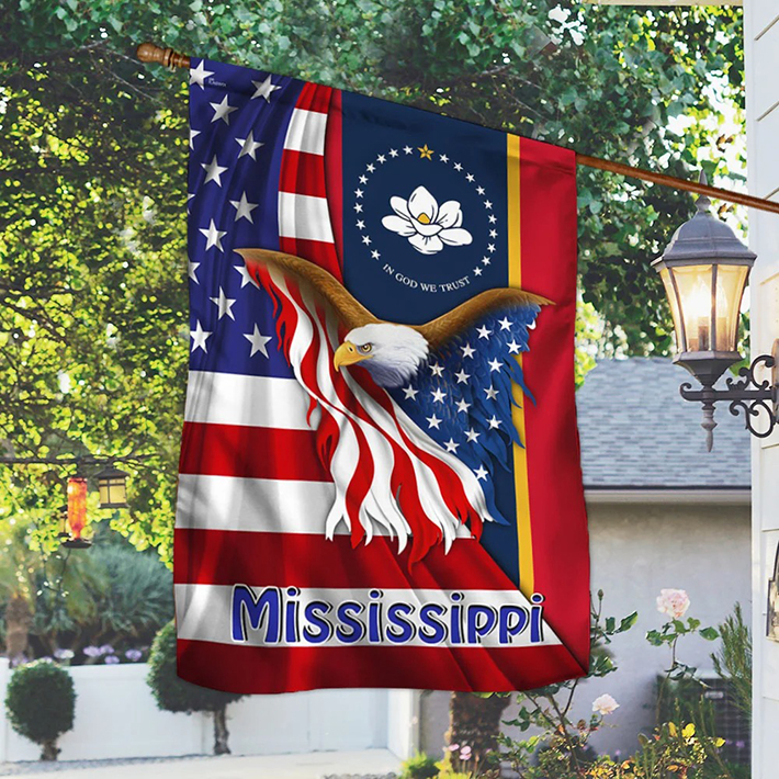 American Eagle Mississippi Flag1
