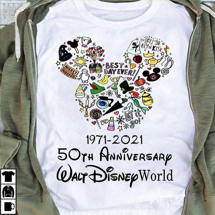 Best Day Ever Let It Go 1971 2021 50th Anniversarp Walt Disney World
