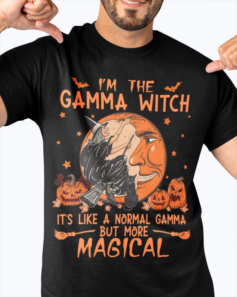 I'm the Gamma witch it's like a normal Gamma but more magical shirt, hoodie 3