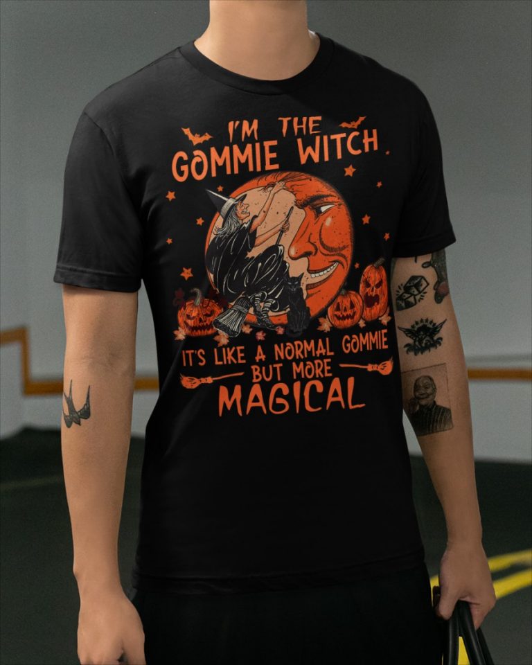 I'm the Gommie witch it's like a normal Gommie but more magical shirt, hoodie 3