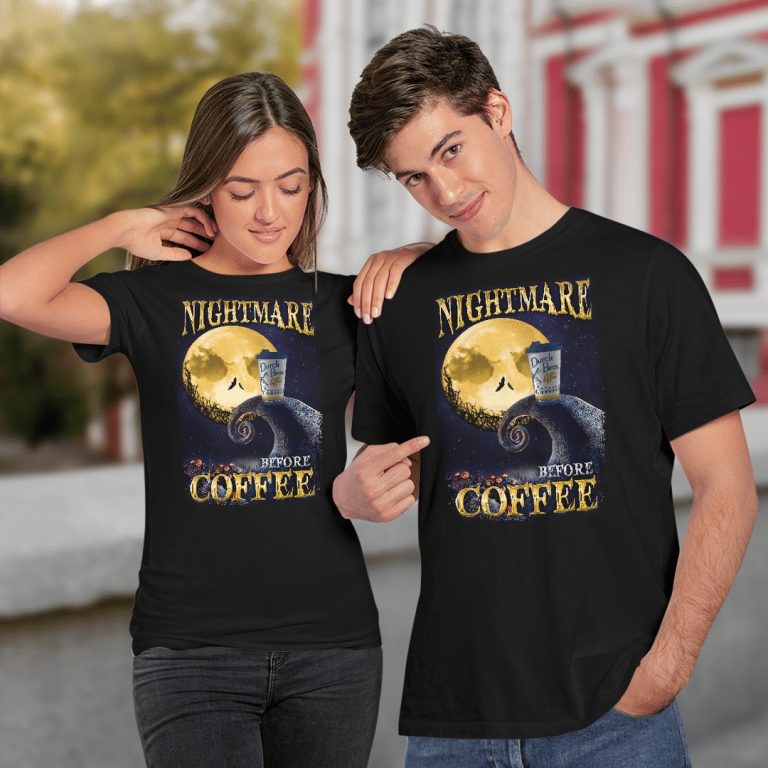 Jack Skellington Nightmare Before Coffee Shirt, Sweatshirt 2
