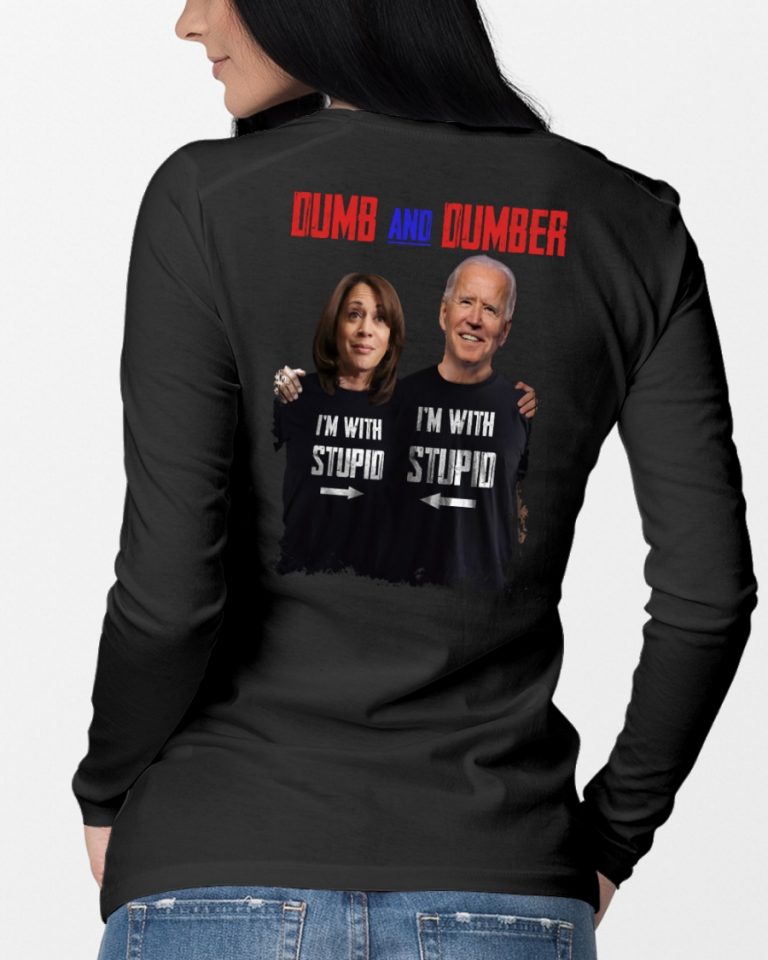 Kamala Harris Joe Biden dumb and dumber shirt, hoodie 6