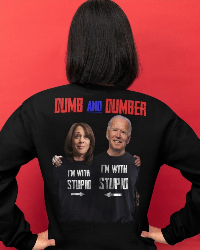 Kamala Harris Joe Biden dumb and dumber shirt, hoodie 9