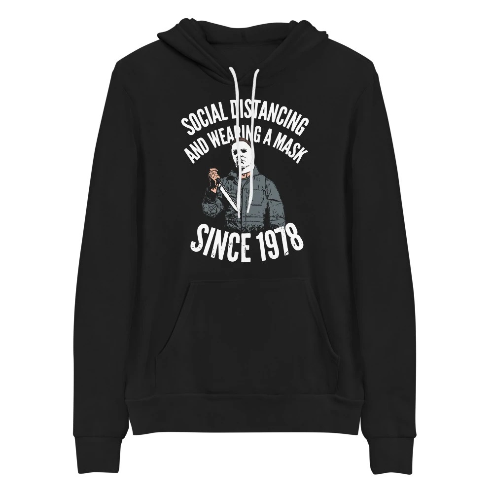 Michael Myers social distancing since 1978 3d shirt hoodie 2