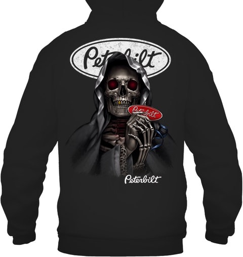 Peterbilt logo Skull Death God shirt hoodie 1