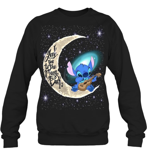 Stitch I Love You To The Moon And Back Shirt Hoodie3