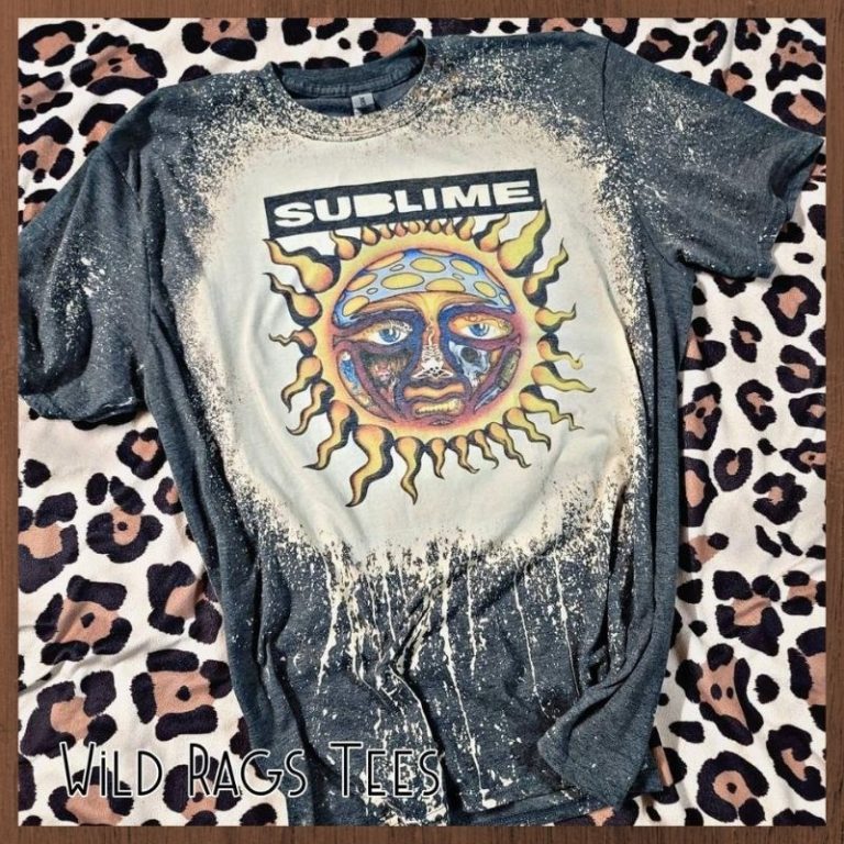 Sublime band bleach shirt 3