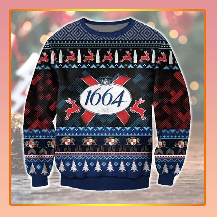1664 Beer Christmas Ugly Sweater2