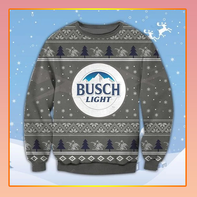 Busch Light Christmas Ugly Sweater1