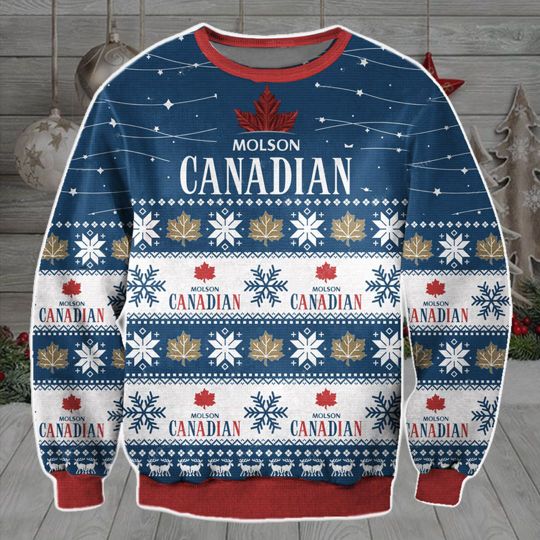 Canadian Christmas Ugly Sweater