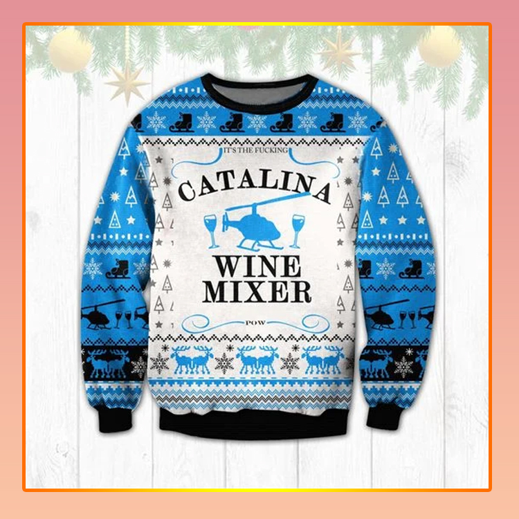 Catalina Wine Mixer Beer Christmas Ugly Sweater1