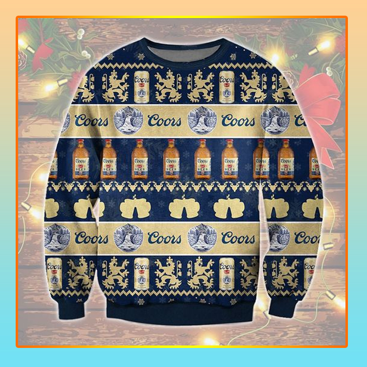 Coors Beer Christmas Ugly Sweater1