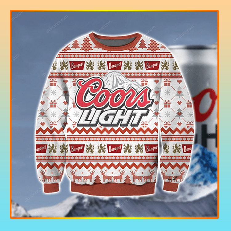 Coors Light Christmas Ugly Sweater2