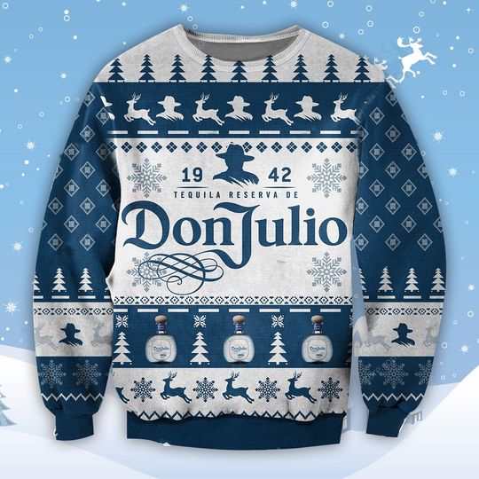 Donjulio Beer Christmas Ugly Sweater