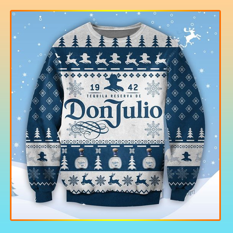 Donjulio Beer Christmas Ugly Sweater1