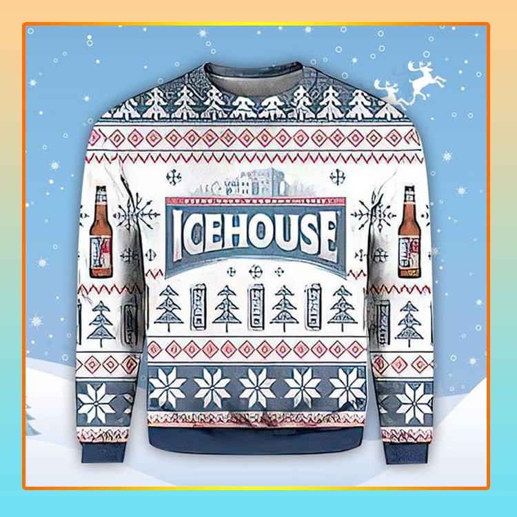 Icehouse Beer Christmas Ugly Sweater1