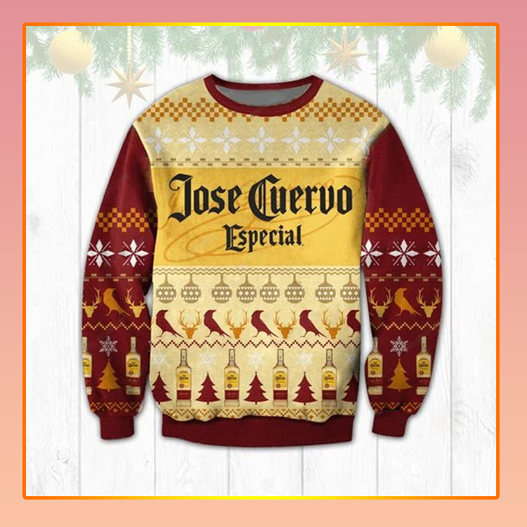 Jose Cueruo Especial Beer Christmas Ugly Sweater1