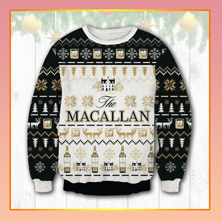 Macllan Beer Christmas Ugly Sweater1