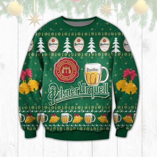 OilsnerUrquell Beer Christmas Ugly Sweater