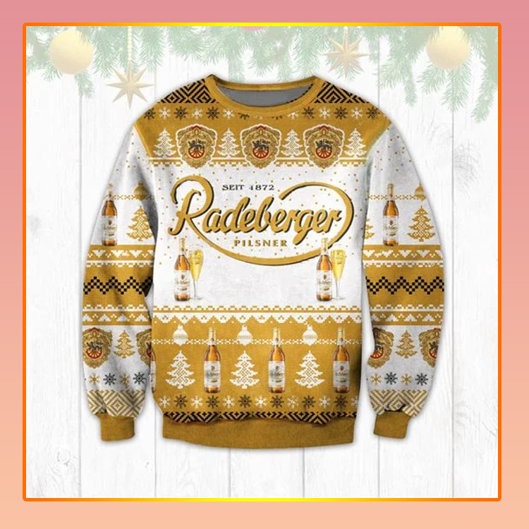 Radeberger Pilsner Beer Christmas Ugly Sweater1
