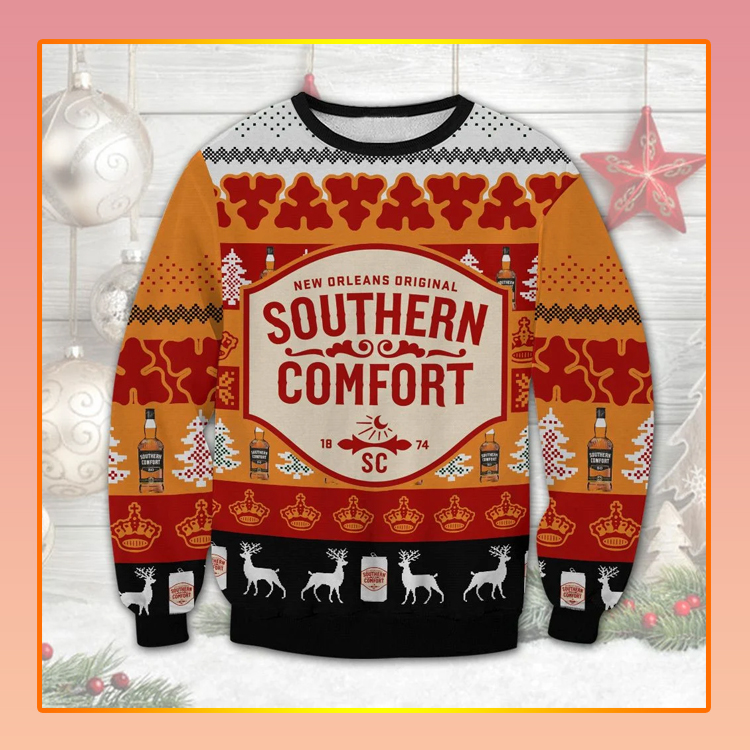 Southern Comdort Beer Christmas Ugly Sweater1