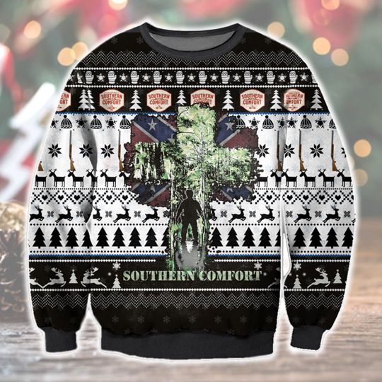 Southern Comfort Beer Christmas Ugly Sweater