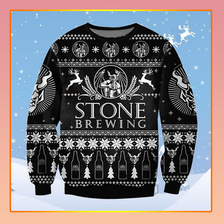 Stone Brewing Beer Christmas Ugly Sweater2