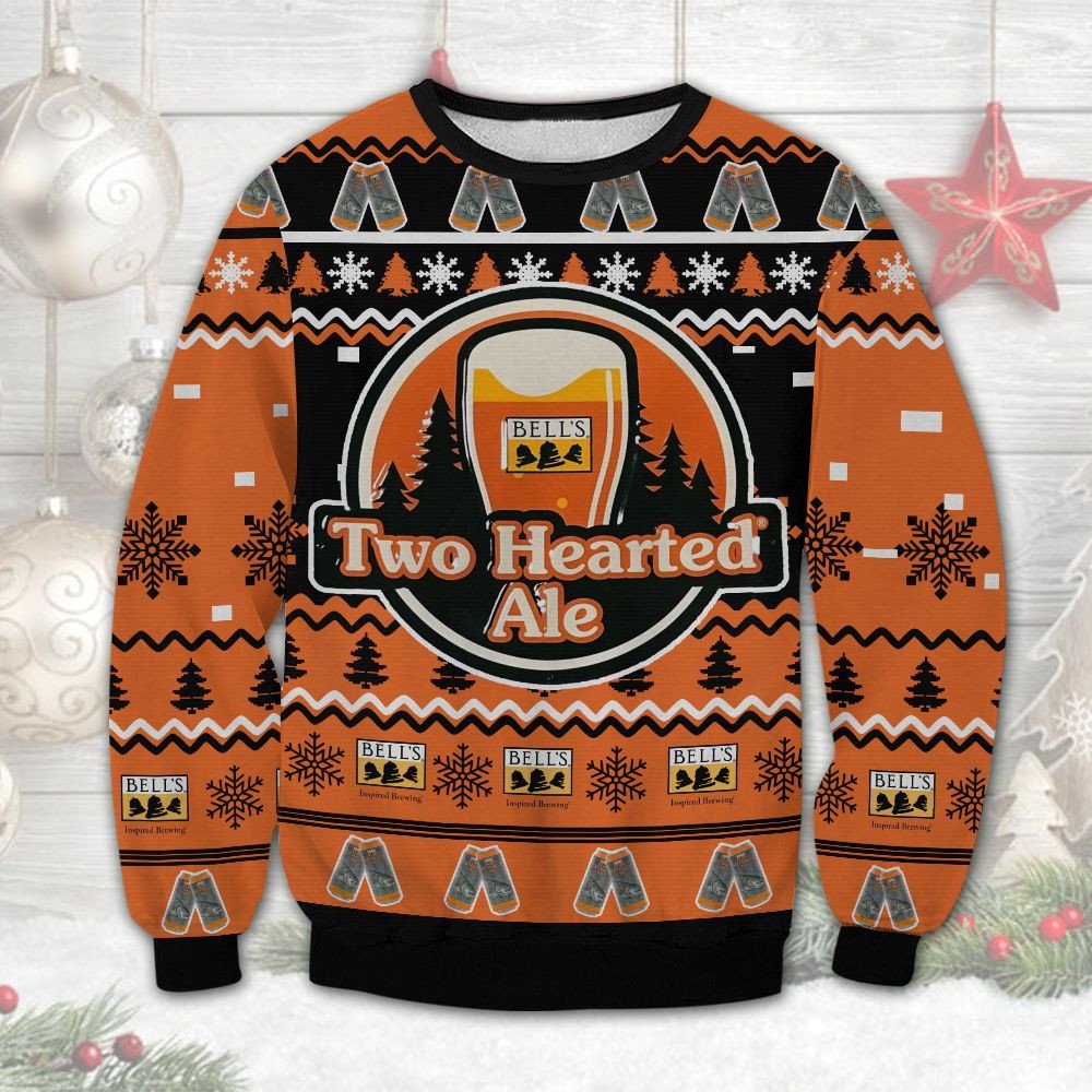 Two Hearted Ale Beer Christmas Ugly Sweater