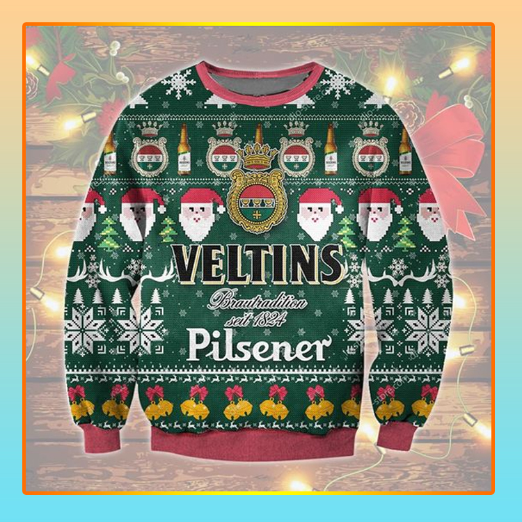 Veltins Pilsener Beer Christmas Ugly Sweater1
