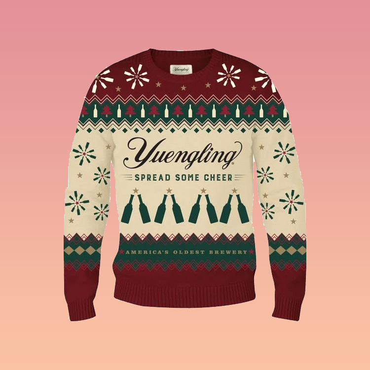 Yuengling Beer Christmas Ugly Sweater1