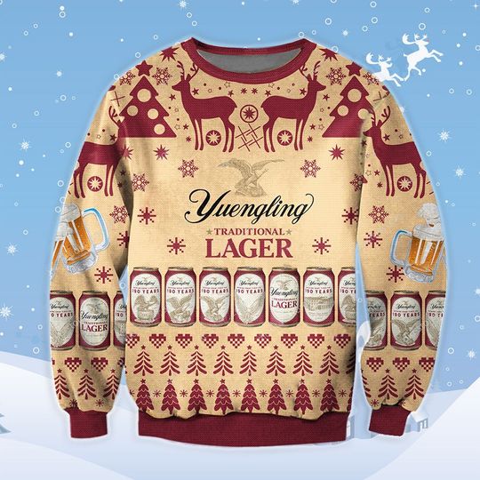 Ywengling Beer Christmas Ugly Sweater