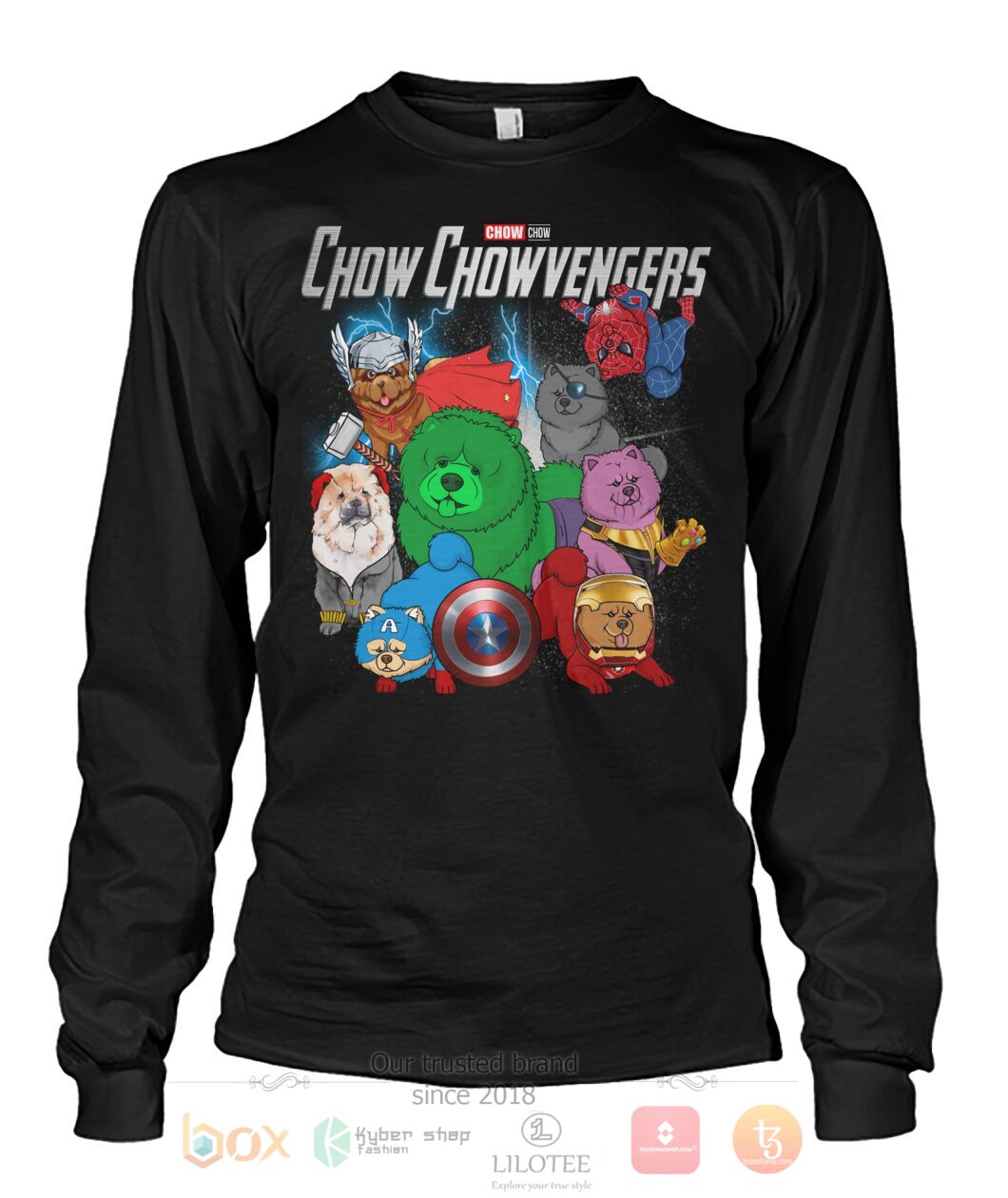 TOP Chow Chowvengers 3D Hoodie, T-Shirt 6
