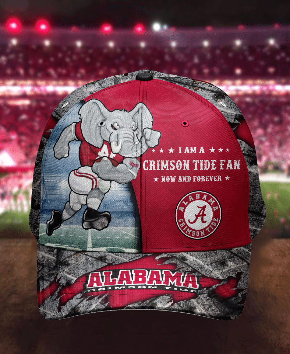 NEW I am a Alabama Crimson Tide fan now and forever hat cap 8
