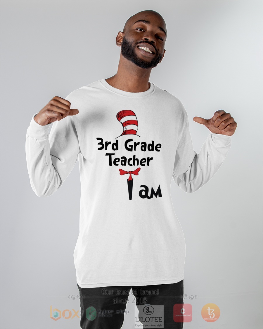 TOP 3rd Grade Teacher I Am Dr Seuss 3D Hoodie, T-Shirt 9